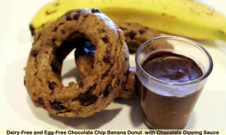 Uber Vegan Chocolate Chip Banana Donuts