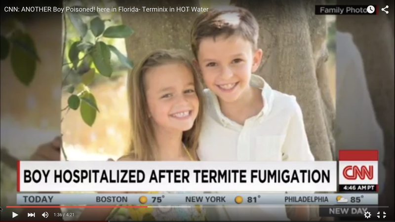 Breaking: Yet another boy poisoned (here in Florida) – Terminix in HOT water
