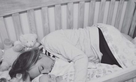 The Heartbreaking Reason This Mom Climbed Into Her Baby’s Crib..