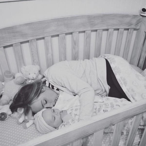 The Heartbreaking Reason This Mom Climbed Into Her Baby’s Crib..
