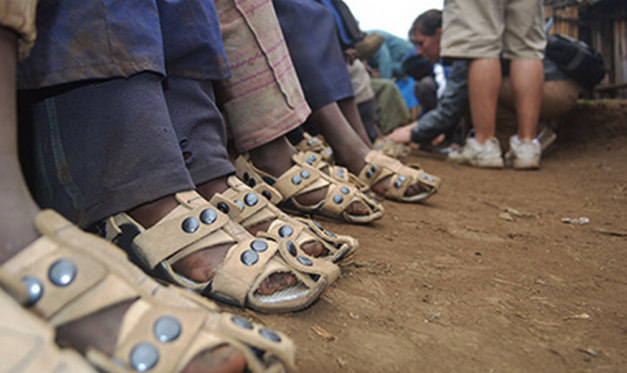 Shoes That Grow: Man Invents Sandals That Grow 5 Sizes In 5 Years To Help Children In Poverty