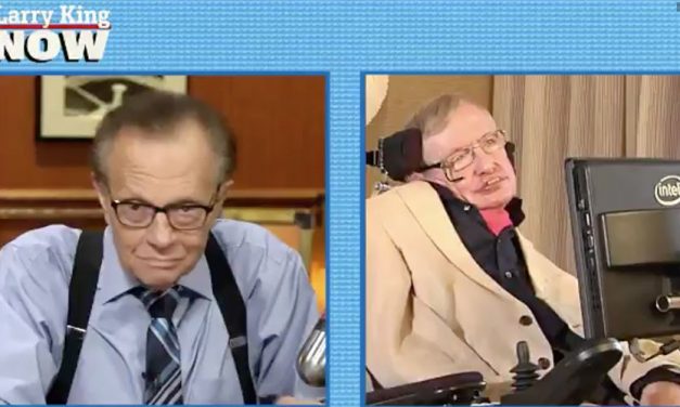 People, ever more greedy and stupid, destroy the world – Stephen Hawking to Larry King