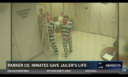 Inmates escape jail cell to save a guard’s life (WATCH)