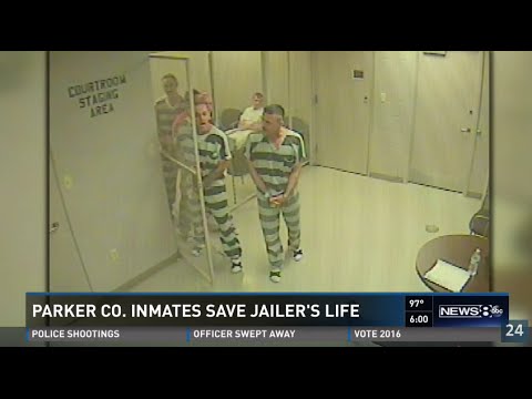 Inmates escape jail cell to save a guard’s life (WATCH)