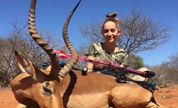 The 12-year-old girl who shoots majestic wild animals for fun vows NEVER to stop