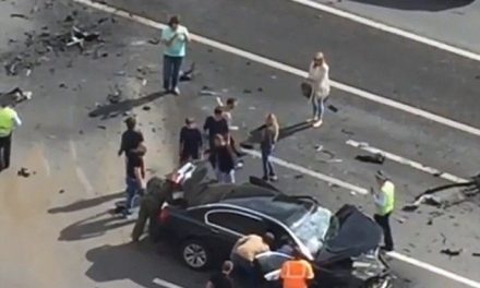 Vladimir Putin’s official car involved in head-on crash!