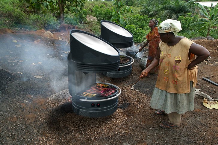 The Solar Powered Cooker that Stores the Sun’s Energy for Fuel-Free Grilling Every Night