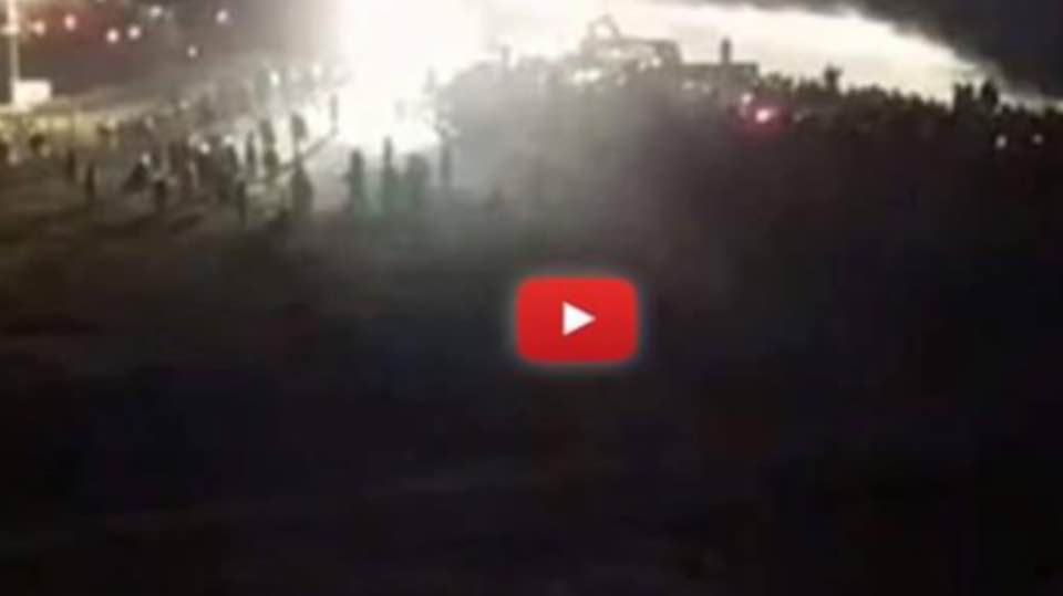 BREAKING: Live Stream Cut Off As Authorities Spray DAPL Protesters With Water Cannons in Below Freezing Temps