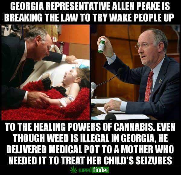 Meet the Congressman Who’s Heroically Breaking the Law by Giving Medical Cannabis to Sick Children