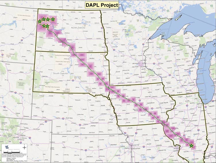 Energy Transfer Partners and Sunoco Won’t Back Down from Dakota Access Pipeline Completion