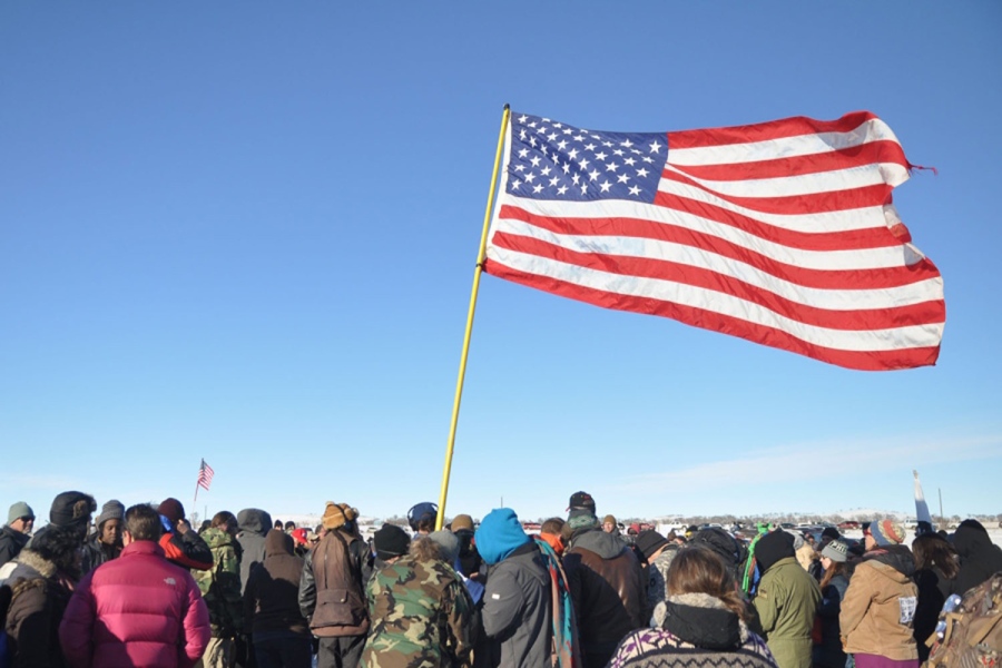Veterans Return to Standing Rock, ‘Not Backing Off’ Pipeline Protests