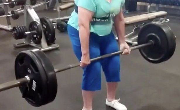Chair-bound 78-year-old grandmother changed her life and can now dead-lift 225 lbs