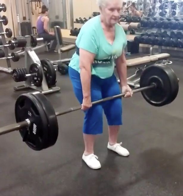 Chair-bound 78-year-old grandmother changed her life and can now dead-lift 225 lbs