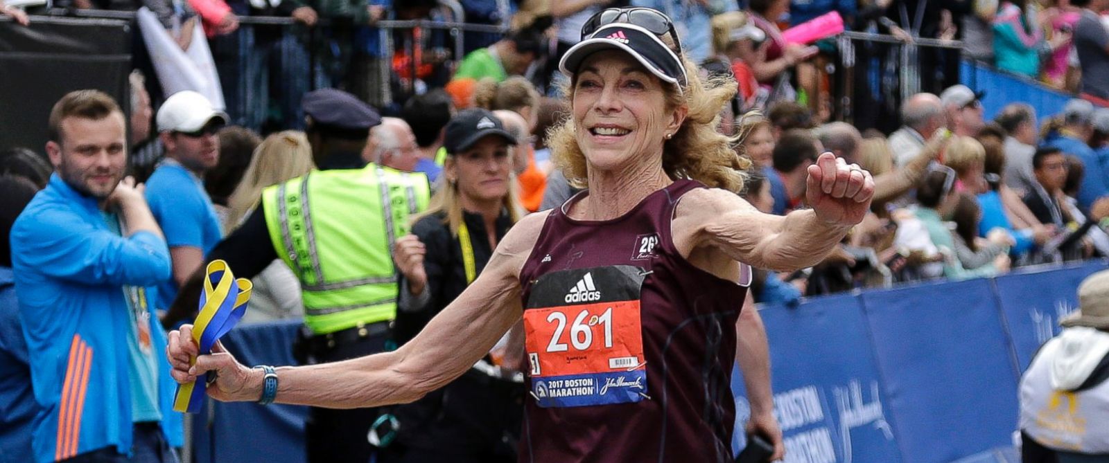 1st Woman to Officially Run Boston Marathon Does it Again, 50 years Later