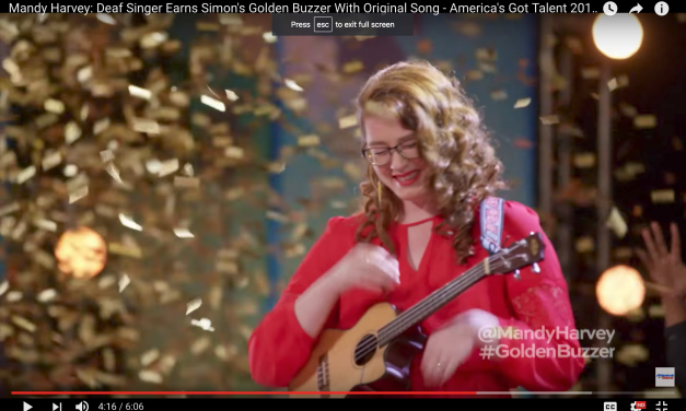 Deaf singer with health challenge shows us why to never ever give up