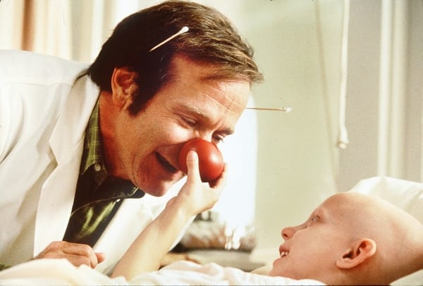 Watch Robin Williams portray Patch Adams in this famous moving speech