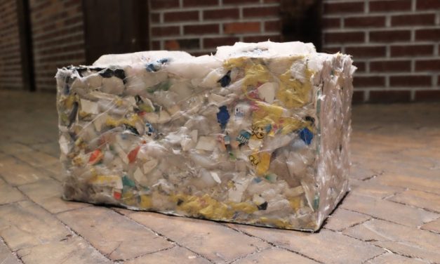 This company is building houses from old plastic