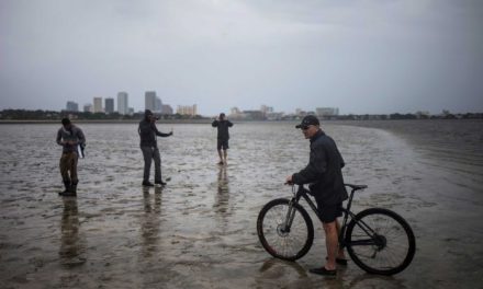 How Hurricane Irma is sucking Florida’s beaches dry