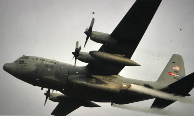 U.S. Air Force Is spraying 6 Million acres with chemicals in response to Harvey