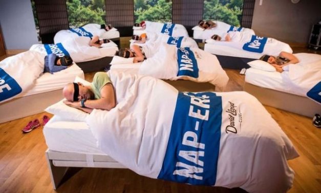 This gym offers napping classes for exhausted adults, members pay per hour
