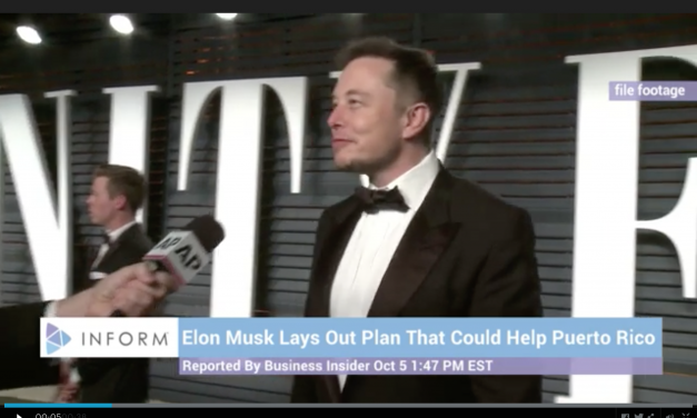 Musk: Tesla can rebuild Puerto Rico power grid solar style