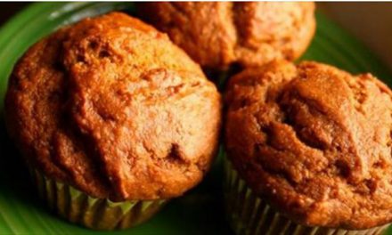 Anti-Inflammatory coconut and sweet potato muffins with ginger, cinnamon and maple syrup