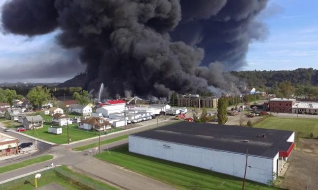 Questions swirl around massive, days-long warehouse fire in West Virginia