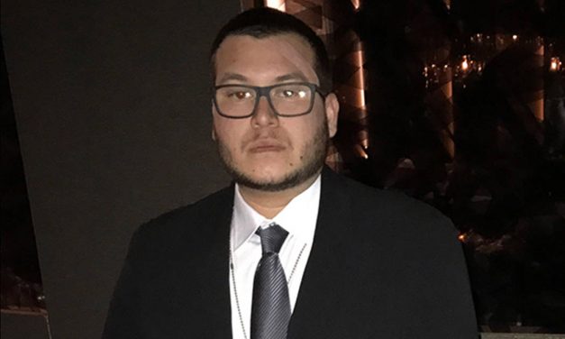 Jesus Campos, guard injured in Las Vegas shooting, back at work