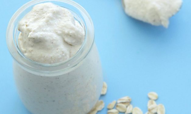 Try this non-dairy yogurt recipe made with oats to relieve bloating and indigestion