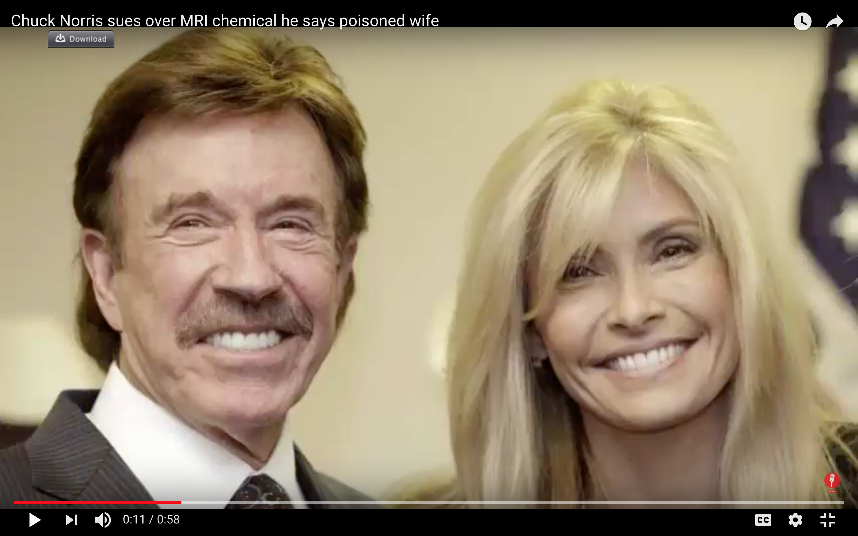 Chuck Norris Sues 11 Drug Companies For Poisoning His Wife