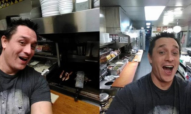 CBS: Waffle House customer cooks his own meal while staffers sleep (VIDEO)