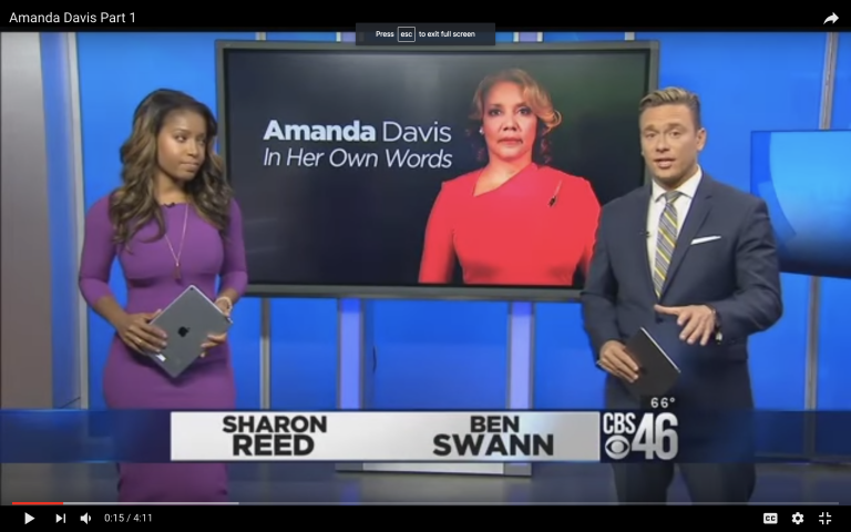 Emmy Award Winning Cbs 46 News Anchor Amanda Davis Dies