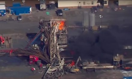 Officials: 5 people unaccounted for after drilling rig explosion in Oklahoma