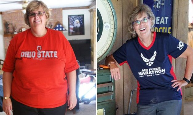 137-pound weight loss from water, aerobics, walking, and this diet