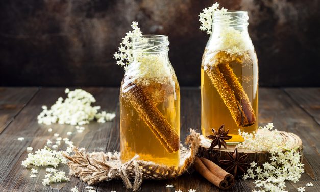 Here’s how to make Coconut Rose Water Kefir, which has more probiotics than Kombucha