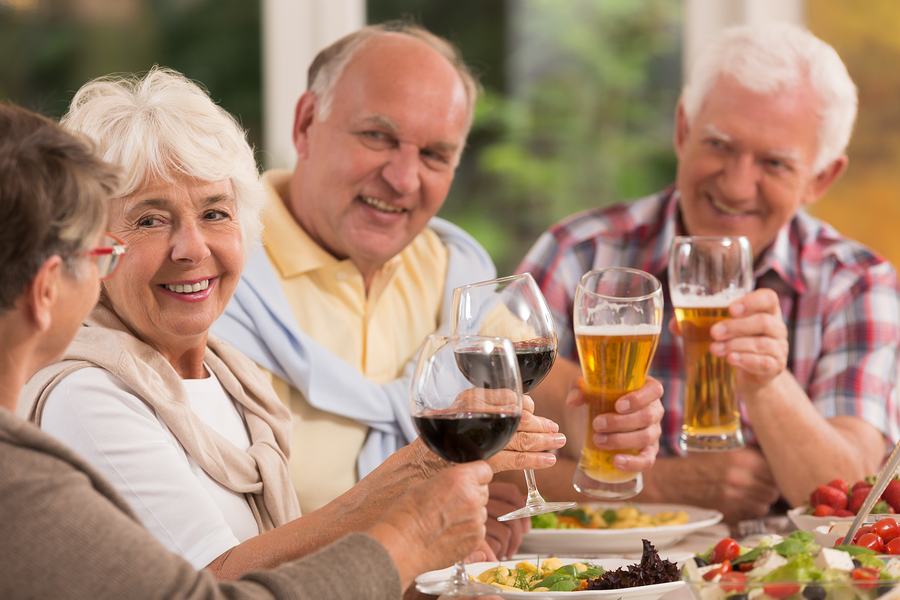 Drinking alcohol more important than exercise for living past 90, study says