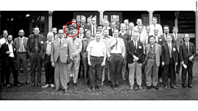 The identity of the lone woman scientist in this 1971 photo was a mystery. Then Twitter cracked the case