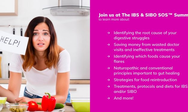 The IBS & SIBO SOS™ Summit is online and FREE from September 3-10, 2018!