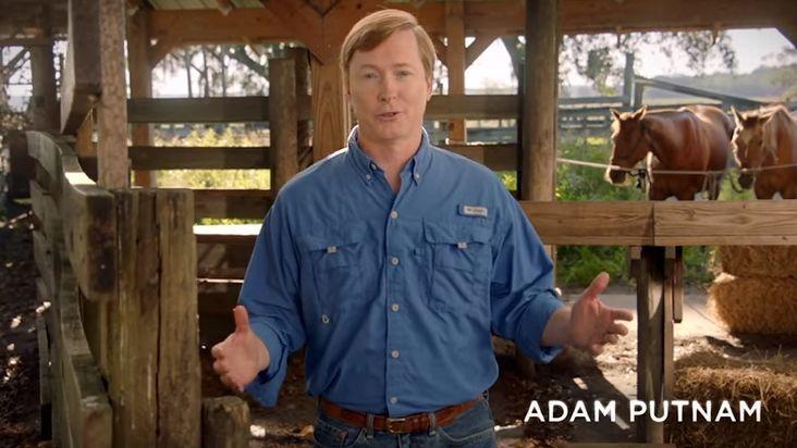 Adam Putnam; He’s the big sugar daddy, and not in a good way