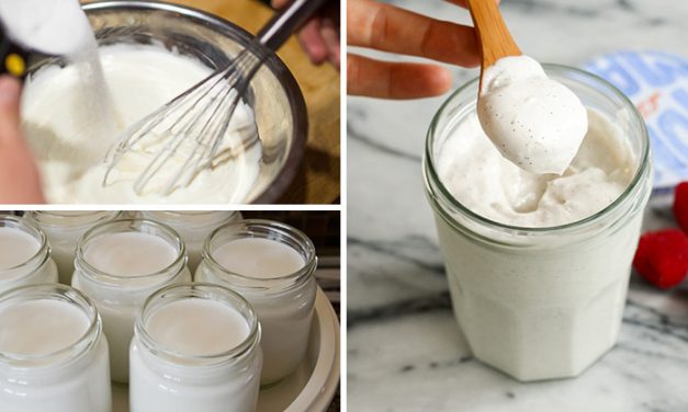 Sweet, smooth, and thick homemade coconut yogurt