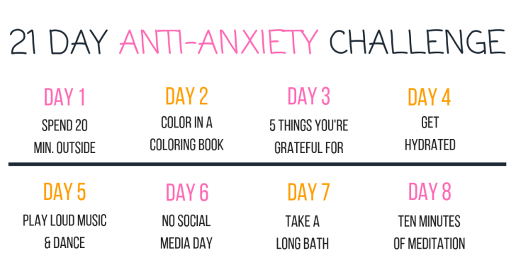 21-day anxiety challenge