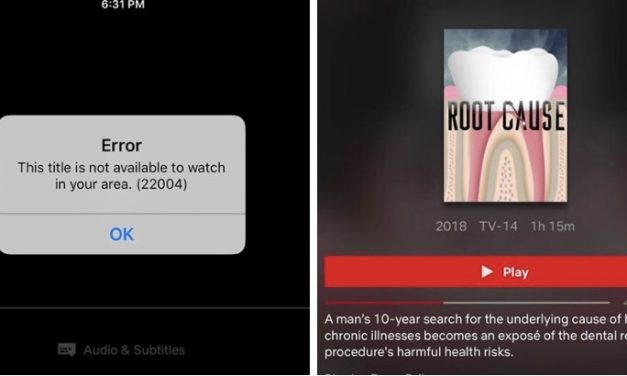 Netflix pulls controversial documentary that claims root canals cause cancer