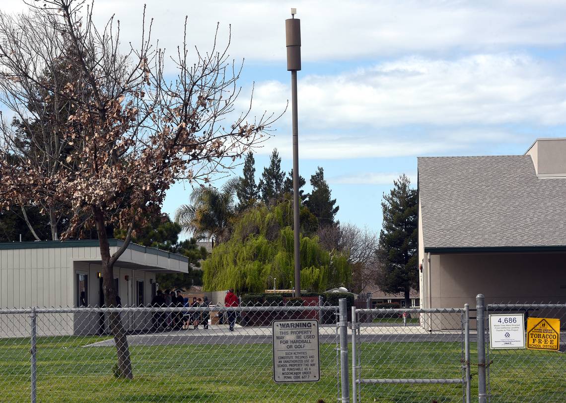 A fourth student at California school has cancer. Parents demand removal of cell tower from school grounds