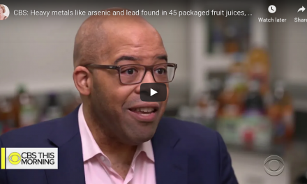 CBS: New report finds heavy metals like arsenic and lead in 45 packaged fruit juices