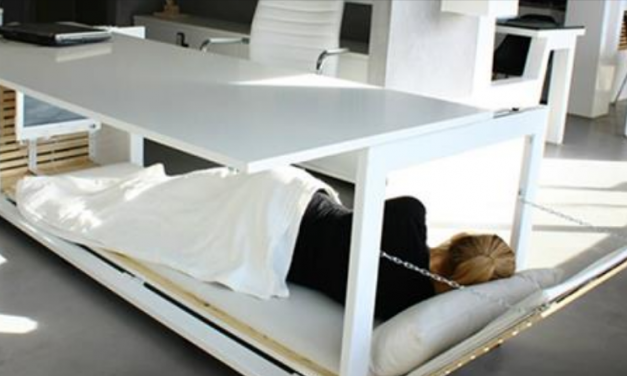 A nap desk is exactly what you need to be productive at work