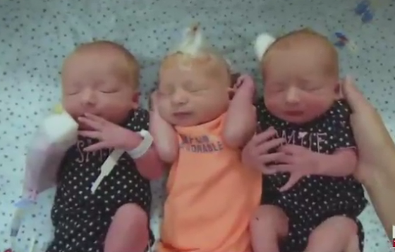 NBC: South Dakota woman thought she had kidney stones, but gave birth to triplets