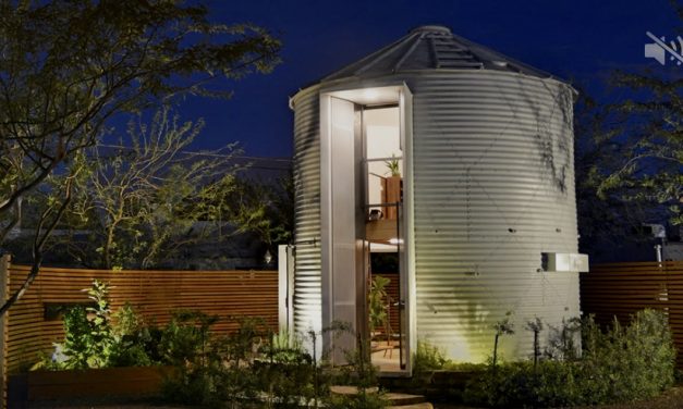 What it’s like living in a tiny grain silo house