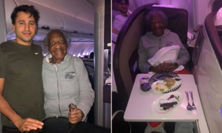 FOX: Plane Passenger Gives First-Class Seat to 88-Year-Old Woman, Makes Her ‘Dream’ Come True