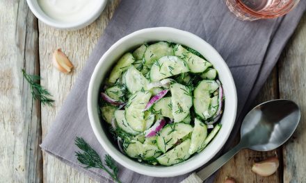 Marinated Cucumber, Onion, and Tomato Salad Recipe