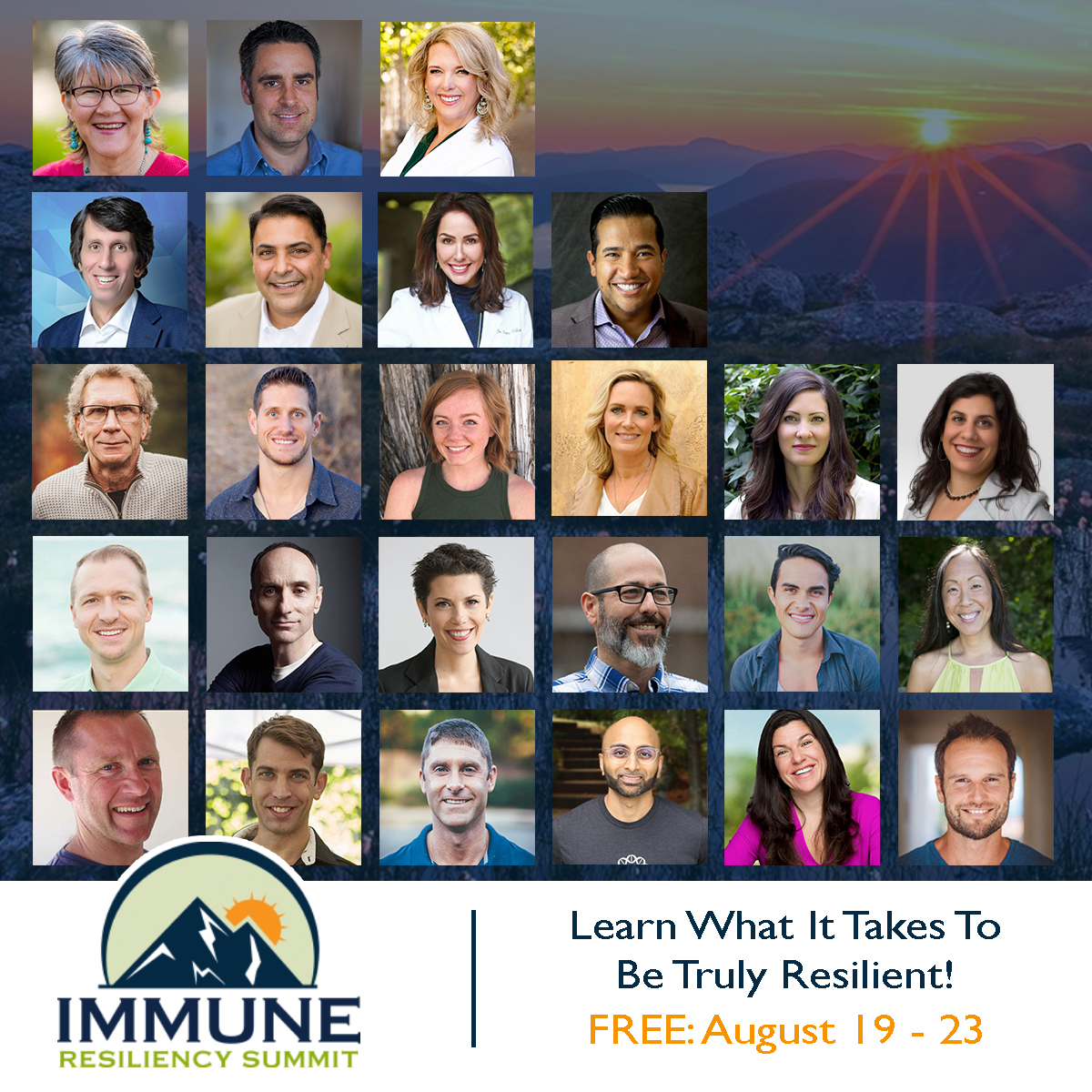 Immune Resiliency Summit – Own Your Future: Register for FREE